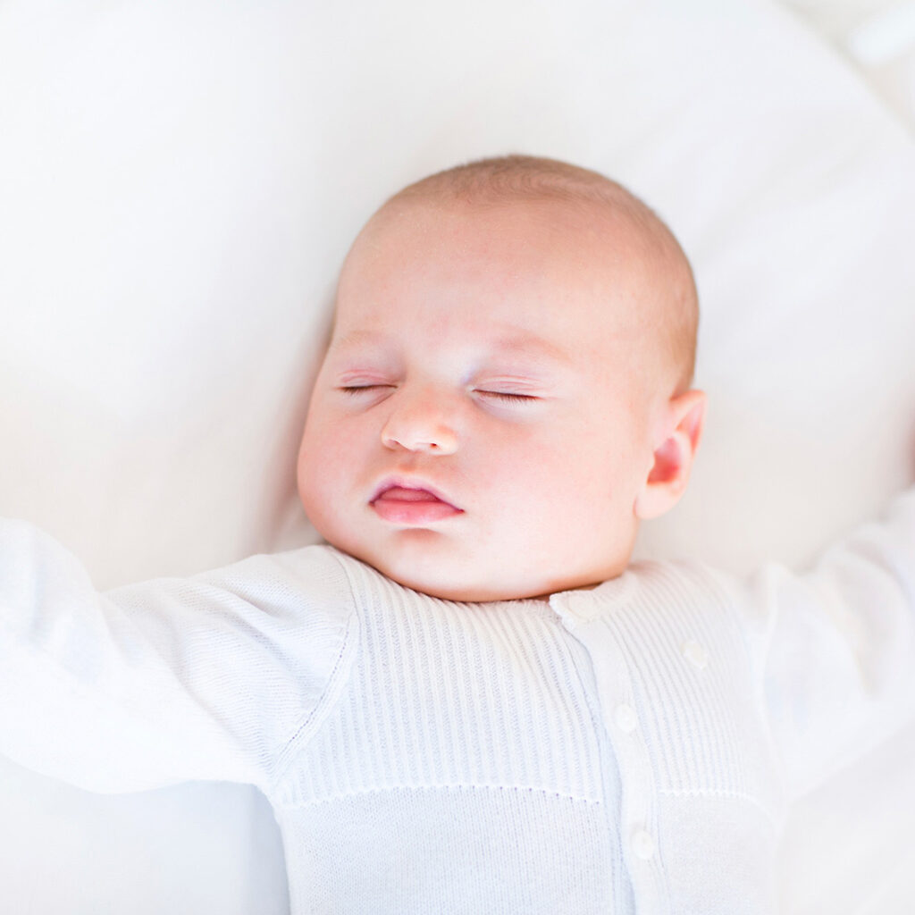 Newborn sleeping with fast breathing-what are the reasons